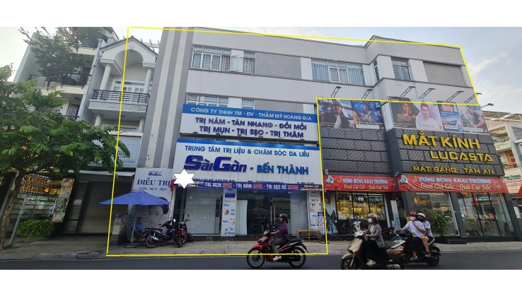 Cho thuê nhà Mặt Tiền Tân Hương, 40m²,3Lầu - NGANG 10M - NGAY NGÃ TƯ